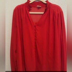Red Blouse